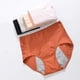 thumbnail image 5 of Ropa interior menstrual de algodón de cintura alta y antifugas para mujeres, bragas posparto con flujo abundante., 5 of 8