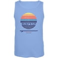 thumbnail image 1 of Surf's Up Big Wave Bay Hong Kong Carolina Blue Adult Tank Top - 2X-Large, 1 of 1