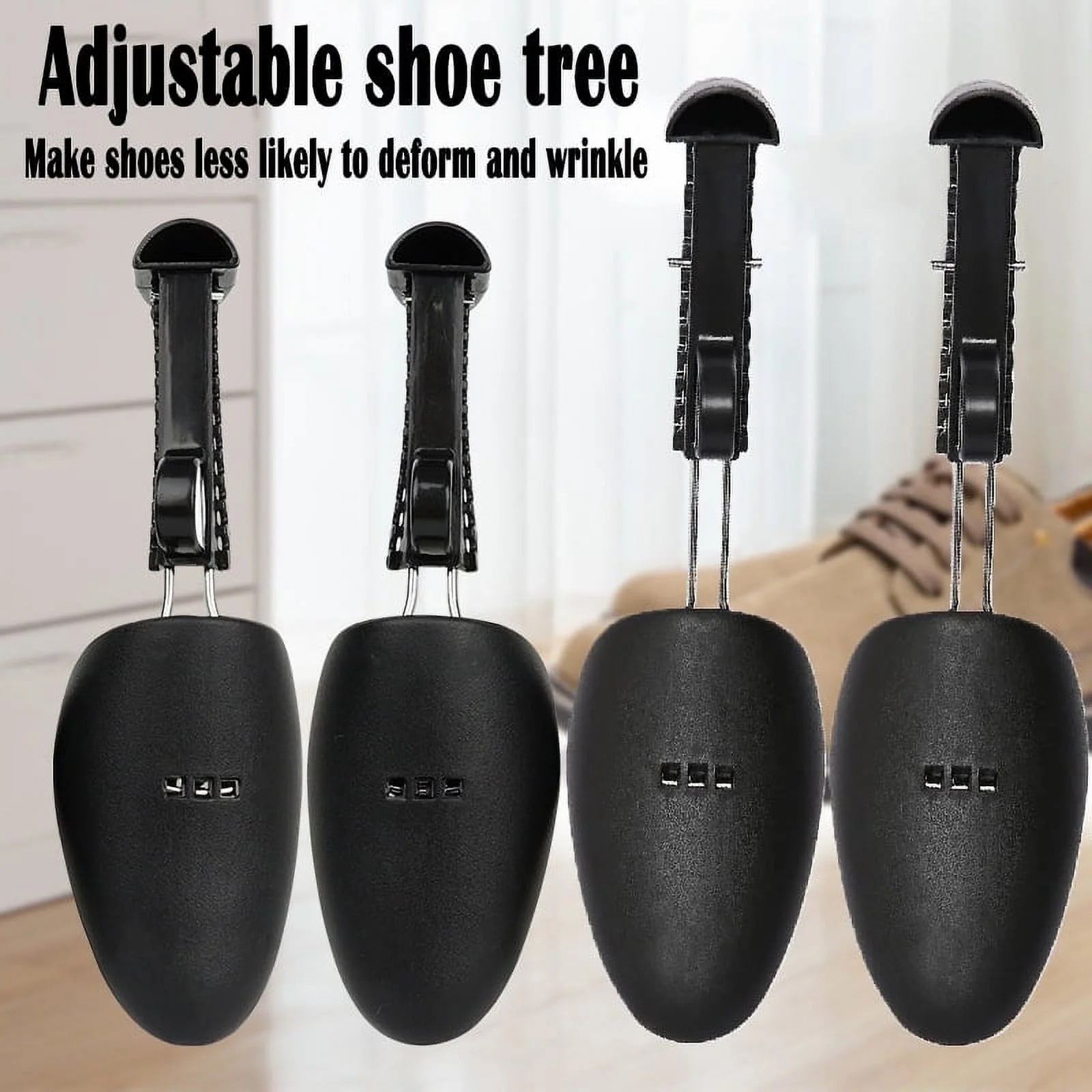 Emlimny Plastic Adjustable Shoe Tree Men, Shoe Stretcher Holder