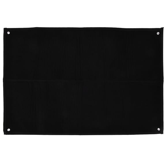 Patch Collector's Wall Organizer, Premium Flannel Backing For Hook Loop Fasteners, 23.6" X 17.7" Display