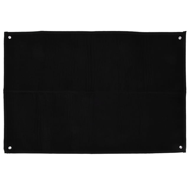 Panel de exhibición de colección de parches militares, soporte para colgar en la pared con emblemas de gancho y bucle moral, color negro