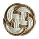 thumbnail image 2 of Alfombrilla aislante térmica redonda de estilo escandinavo | Salvamanteles de lino de algodón | Mantel resistente al calor | Almohadilla de olla caliente multiusos | Posavasos lavable duradero |, 2 of 6