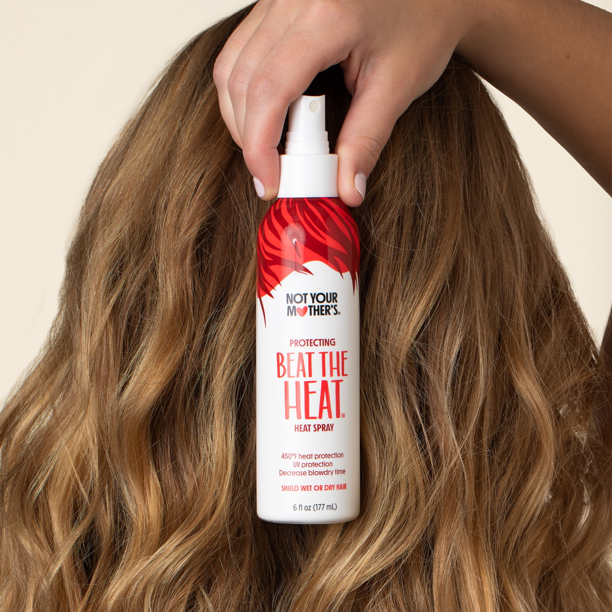 Not Your Mother's Beat the Heat Protectant Spray for All Hair Types, 6 oz