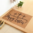 thumbnail image 5 of Qocolhg Easter Eggs Filled Easter Welcome Mat Coir Easter Bunny Bathroom Rugs Spring Rugs for Entryway Easter Bulletin Board Decorations 15.7x23.6 Inch, 5 of 6