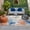 Brown, variant on Orange Navy Blue Coral Outdoor Rug 6x9 Ft, Non Slip Washable Area Rug, Summer Beach Coastal Ocean Starfish Patio Rugs Carpet Runner, Large Floor Mat for Indoor/Outdoor Deck Porch Camping