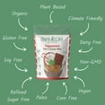 thumbnail image 3 of Dairy Free Peppermint Hot Cocoa Mix | 10 Serving Stand Up Pouch | Gluten Free, Vegan, Organic, 3 of 9