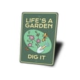 thumbnail image 4 of Life's a Garden Novelty Decor, Metal Wall Sign - 10x14 Inches, 4 of 4