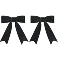 thumbnail image 7 of Velvet Hair Bows Barrettes 1 Pcs,Black Hair Ribbon Clips,Girls Bow Hairpin,Hair Clip for Women Toddlers Kids Baby,Party Hair Accessories,5.5*7.9 in, 7 of 7