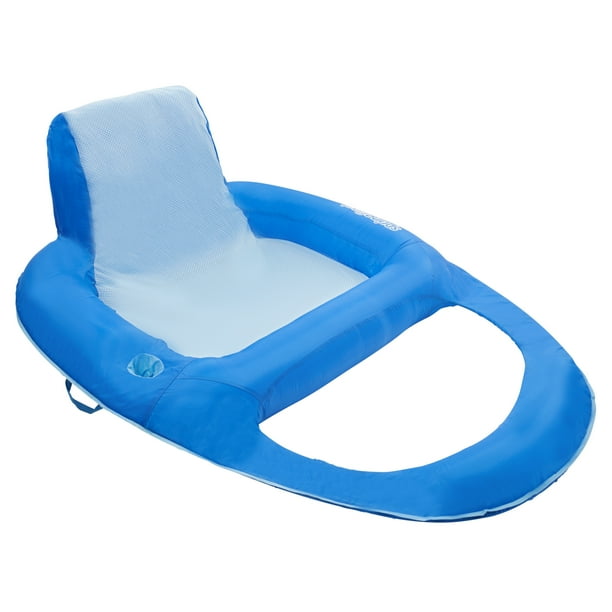SwimWays Spring Float Recliner XL - Extra Large Swim Lounger for Pool or Lake - Walmart.com 
