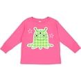 thumbnail image 3 of Inktastic Space Alien Halloween Boys or Girls Long Sleeve Toddler T-Shirt, 3 of 5