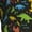 Black, variant on Fotbe Cartoon Dino Women's Pajama Pants,Sleepwear Pants,Pj Bottoms Drawstring And Pockets-Small