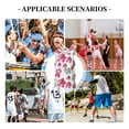 thumbnail image 6 of Pofeuu Watercolor Flowers Print Basketball Jersey, Shirts for Men Youth Basketball Jersey Crew Neck-X-Large, 6 of 6