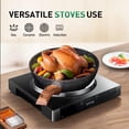 thumbnail image 3 of Juego de utensilios de cocina DishDelight, antiadherentes, 12 piezas, de inducción, color negro, 3 of 8
