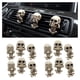 thumbnail image 1 of 12 Paquete de Coches de Salida de Aire Clip Situante Skeleton Statue Ambientador para Bonsai Pot BLESIY Estatuilla de cabeza de calavera, 1 of 8