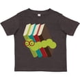 thumbnail image 3 of Inktastic Bookworm Books Reading Boys or Girls Toddler T-Shirt, 3 of 5
