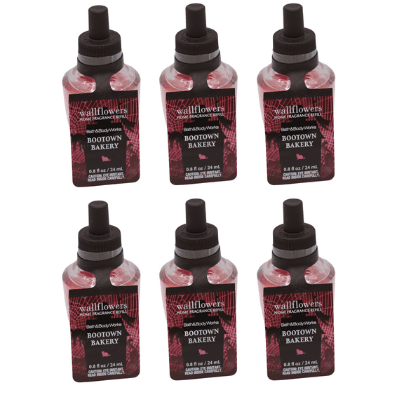 Booktown Bakery Wallflower Fragrance Refill by Bath &  Body Works - Pack of 6 - New 2025 Halloween