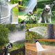 thumbnail image 4 of Pistola rociadora de manguera de jardín con 7 patrones, boquilla de manguera de jardín de metal resistente, pistola de agua de alta presión de aleación de zinc, área de boquilla más grande mejorada pa Feliz Sencillez, 4 of 5