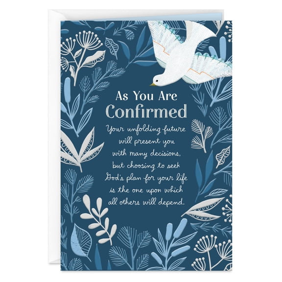 DaySpring Religious Confirmation Card (May You Grow Strong in Faith)
