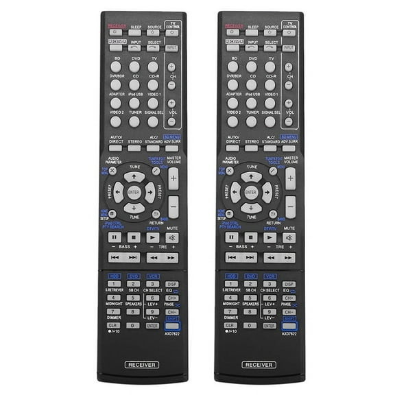 2X New Remote Control Fit for VSX-521/AXD7660/VSX-422-K/AXD7622 AV Receiver