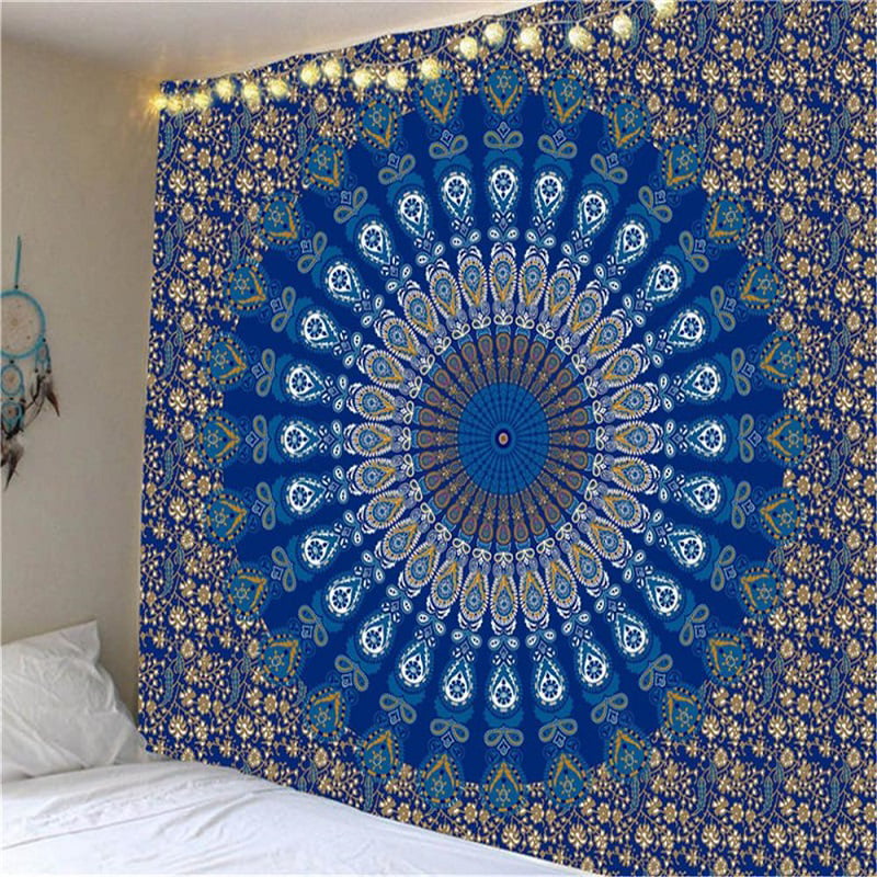 Indian Mandala Tapestry Wall Hanging hippie home decor Yoga mat  travel tent 