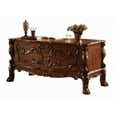thumbnail image 3 of 36" X 72" X 31" Cherry Oak Wood Poly Resin Executive Desk, 3 of 3