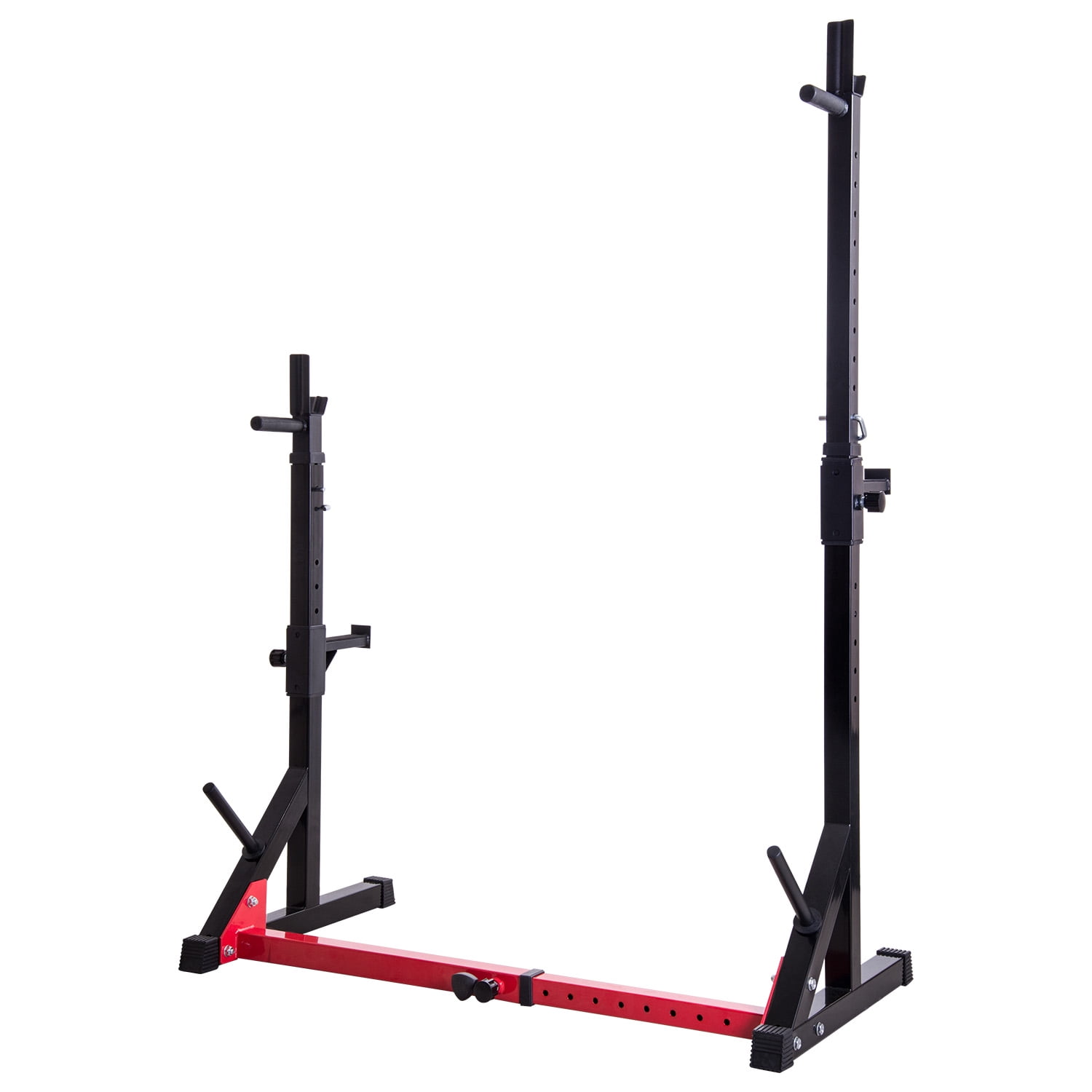 Ollieroo Multifunction Adjustable Barbell Rack Squat Dumbbell Stands Gym Full Body Training Weight Rack