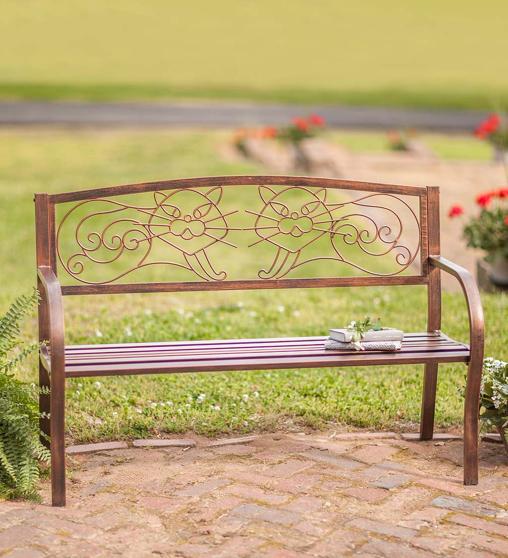 Metal Cat Garden Bench 49 75 W X 23 D X 33 75 H Walmart Com   Dee90e8d 50ac 44f2 8fa2 Ad68ceac2e93 1.b860245b274aa72ecf87e75d44fd7b99 