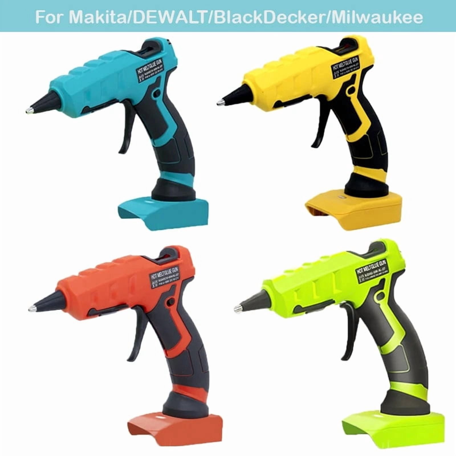 Fast preheating hot glue gun repair tool for Bos*ch 18V Li-ion Battery for hand work DIY