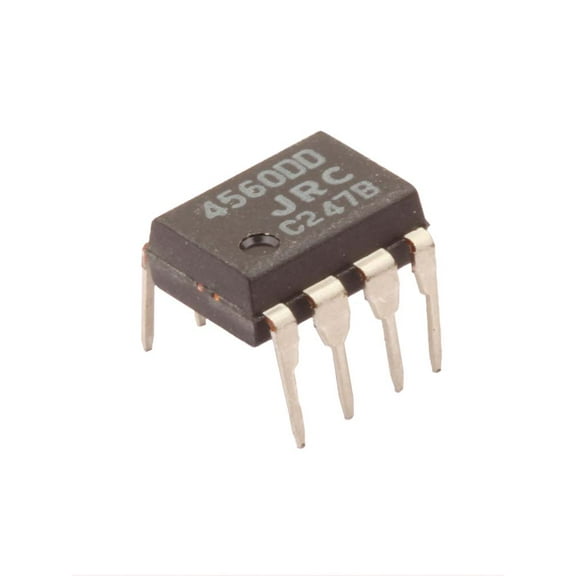 5pcs  NJM4560DD DIP-8 OP AMP IC JRC JRC4560DD 4560DD