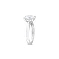 thumbnail image 2 of 3.50 Carat (Ctw) Lab-Created Solitaire Moissanite Engagement Ring in Sterling Silver for Women, 2 of 6