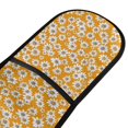 thumbnail image 2 of Dailycode Double Sided Oven Mitt with Loop Heat Resistant Kitchen Long Potholders 7" x 35" Little Beautiful Daisies, 2 of 6