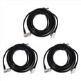 thumbnail image 1 of 3X Conector de Antena de Walkie Talkie 50-3 RG585 Cable de Extensión Coaxial, 1 of 5