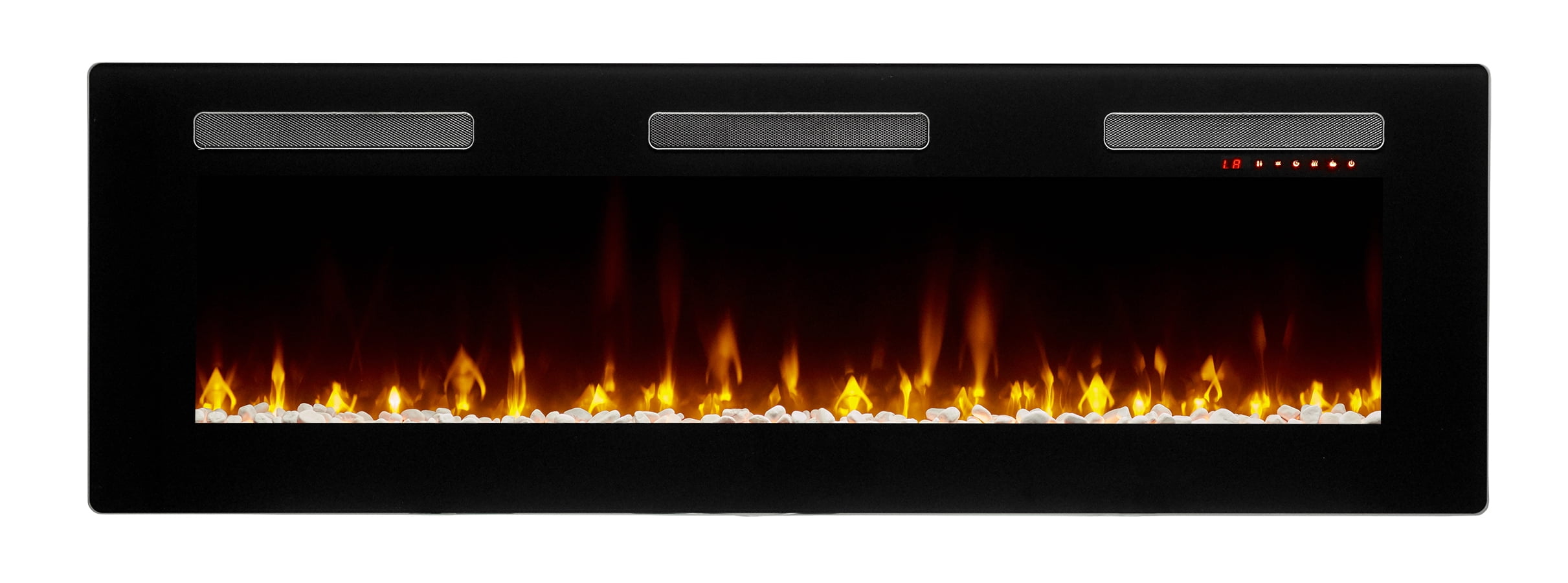 Dimplex Sierra 60 inch BuiltIn Linear Electric Fireplace Black