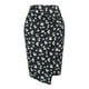 thumbnail image 1 of Gibobby mini faldas de mujer con estampado floral de lápiz de oficina floral elegante para mujer(Negro, XL), 1 of 5