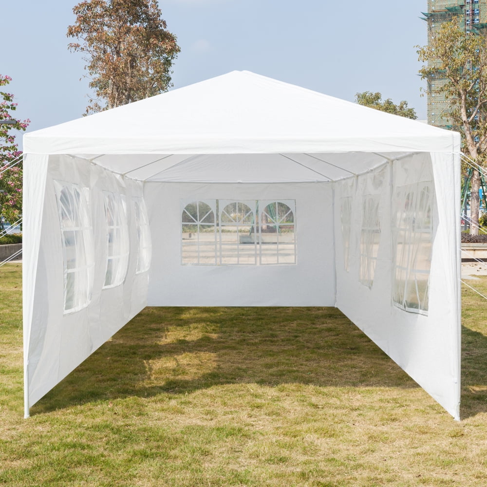 BIRCHTREE 3x9M Waterproof Outdoor PE Garden Gazebo Party Tent Marquee Canopy G03