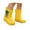 X-38Yellow, variant on YMNXA Toddler Kids Girls Boys Rain Boots Non Slip Flat Sole Cartoon Design Waterproof Lightweight Rain Shoes For Outdoor Activities,Yellow,2-2.5 Years