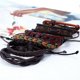 thumbnail image 4 of Nvzi Pulseras de cuero trenzado, 6 piezas, 4 of 4