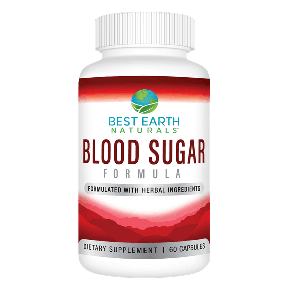 Best Earth Naturals Blood Sugar Support, Dietary Supplement, Juniper Berry, L-Taurine, 60 Ct