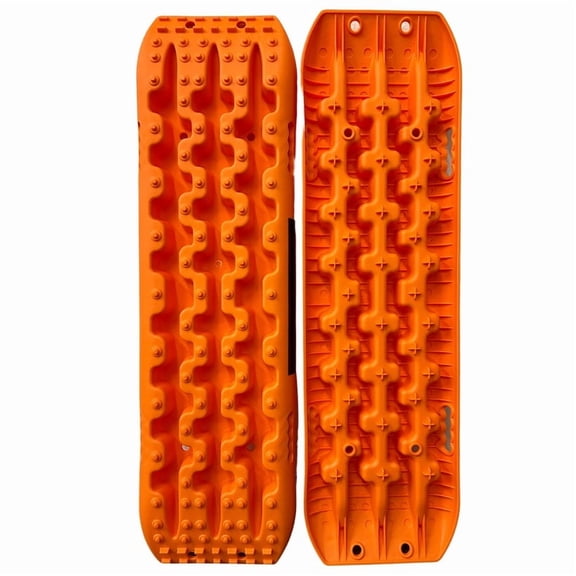 Tailgater Tire Table Off Road Recovery Traction Boards 2 Pack With Bag, Orange