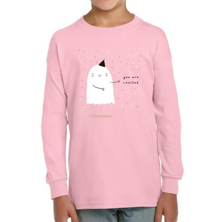 

Ghost Party Invitation Long Sleeve Toddler -Image by Shutterstock 3 Toddler