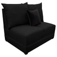 thumbnail image 1 of Love Seat El Bazar Store Orlando Negro Tela Lino nacional, Sillon 2 plazas, Modular, 1 of 5