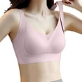 thumbnail image 1 of Brasier Sujetador Push up de Látex sin Costuras para Mujer, Talla Pequeña, Talla Grande, con Tiras de Gelatina, Soporte Suave, Cómodo, Malla Transpirable, Copa Fija. Grande, 1 of 5