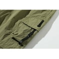thumbnail image 6 of Aofany Mens Outdoors Cargo Shorts Casual Drawstring Solid Sport Shorts Elastic Waist Summer Shorts, 6 of 8