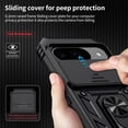 thumbnail image 4 of for Google Pixel 9 Pro XL Case with Camera Lens Cover, HD Screen Protector, 10 FT Military Grade Drop Protection, Magnetic Ring Holder Kickstand Protective Phone Case, Black, 4 of 7