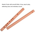 thumbnail image 2 of Yeacher Short Flute Dizi 6 Hole Resin Flute Clarinet Musical Instrument Traditional Chinese Musical Woodwind Instrument Key of A for Beginner Practice, 2 of 8