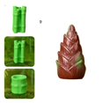 thumbnail image 1 of Delicate Panda Figurine Cartoon Casting Resin Adorable Panda Miniature for Fairy Garden, 1 of 8