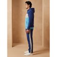 thumbnail image 3 of Men's Urban Edge Colorblock Pullover Hoodie & Straight Pant Co-Ord Set, 3 of 4