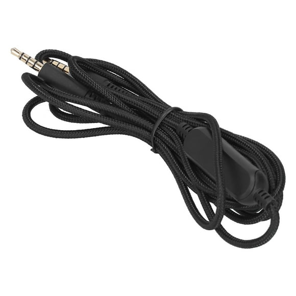 Headset Wire, OFC Copper Wire Headphone Audio Cable Mute Control For MIX