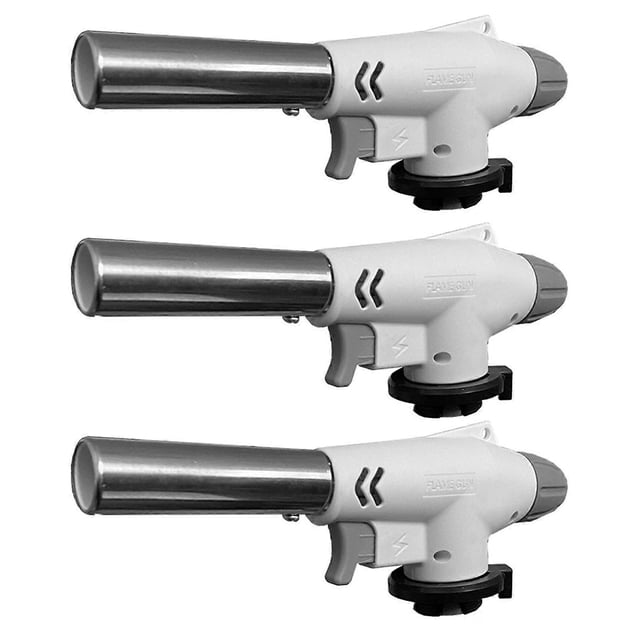 Portable 920 Butane Torch Gun, Culinary Blowtorch for Crme Brle, Outdoor Camping & Welding Flame Lighter
