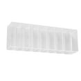thumbnail image 3 of Boîte de Gestion de Câbles 1 Pce Étui de Rangement en Plastique Compartiment Cordon, 3 of 5